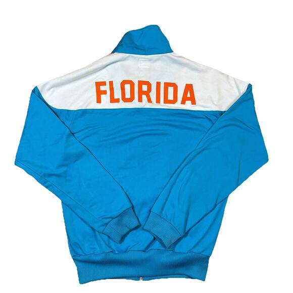 Vintage Adidas Florida Track Jacket Full Zip Sweater Small Miami Dolphins Rare - Picture 2 of 12